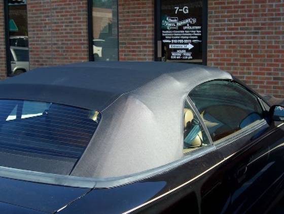 Tan convertible top